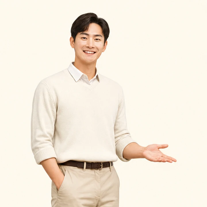 아르카나 신차 장기렌트 상담 신청을 안내하는 담당자